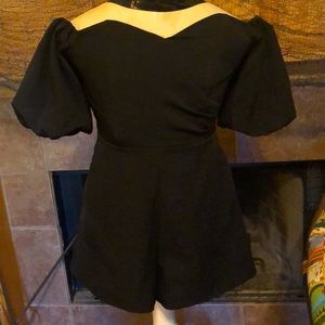 DO + BE BLACK ROMPER